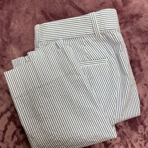 J. Crew pinstripe work pants